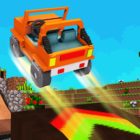 Blocky Car Stunts : Impossible Tracks
