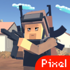 Desert shooting-wild escape pixel fighting game